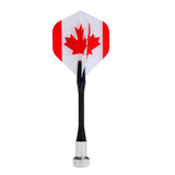 Maxbell 6 Pieces Magnetic Darts for Magnet Dartboard Dart Board Canada National Flag - Aladdin Shoppers