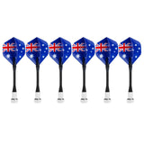 Maxbell 6 Pieces Magnetic Darts for Magnet Dartboard Dart Board AU National Flag - Aladdin Shoppers