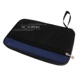 Maxbell Table Tennis Racket Case Cover Pingpong Paddle Bag with Zipper Blue Black - Aladdin Shoppers