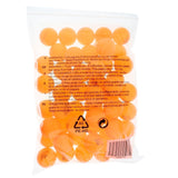 Maxbell 50 Pieces 3 Star 40mm Table Tennis Balls Ping Pong Practice Balls Orange - Aladdin Shoppers