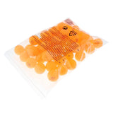 Maxbell 50 Pieces 3 Star 40mm Table Tennis Balls Ping Pong Practice Balls Orange - Aladdin Shoppers