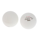 Maxbell 50 Pieces/Pack 3 Star 40mm Table Tennis Balls Ping Pong Practice Balls White - Aladdin Shoppers