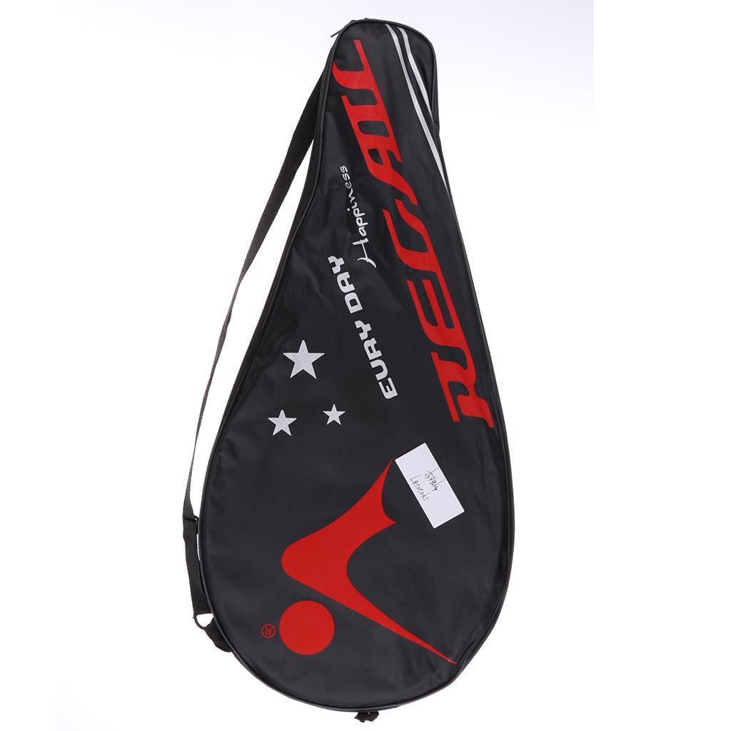 Maxbell Maxbell Aluminium Alloy Kids Junior Tennis Racquet Training Racket With Carry Bag Red