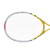 Maxbell Aluminium Alloy Kids Junior Tennis Racquet Training Racket With Carry Bag Yellow - Aladdin Shoppers