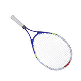 Maxbell Aluminium Alloy Kids Junior Tennis Racquet Training Racket With Carry Bag Blue - Aladdin Shoppers