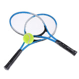 Maxbell Tennis Racket Racquet for Beginners Training Children Kids Learners Blue - Aladdin Shoppers