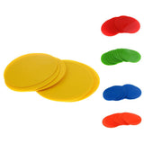 Maxbell 12 Pieces Durable PVC Sports Spot Markers for Training and Drills Yellow - Aladdin Shoppers