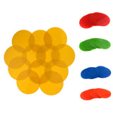 Maxbell 12 Pieces Durable PVC Sports Spot Markers for Training and Drills Yellow - Aladdin Shoppers