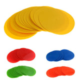 Maxbell 12 Pieces Durable PVC Sports Spot Markers for Training and Drills Yellow - Aladdin Shoppers