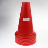 Maxbell Maxbell 5 Pieces Safety and Security Cones Outdoor Games Plastic Traffic Cones Red