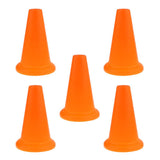 Maxbell Maxbell 5 Pieces Safety and Security Cones Outdoor Games Plastic Traffic Cones Orange