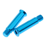 Maxbell Maxbell 8pcs Roller Skates Shoes Single Face Spikes Nail Axle Screws 34mm Blue