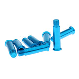Maxbell Maxbell 8pcs Roller Skates Shoes Single Face Spikes Nail Axle Screws 34mm Blue