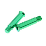 Maxbell 8pcs Roller Skates Shoes Single Face Spikes Nail Axle Screws 34mm Green - Aladdin Shoppers