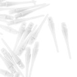 Maxbell 100 Pcs Dart Soft Tips Points 2BA Standard Darts Shaft Needle White - Aladdin Shoppers