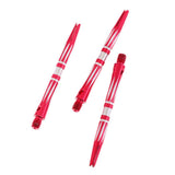 Maxbell 3 Pcs Pro Thread Alloy Re-Grooved Dart Stems Shafts Red - Aladdin Shoppers