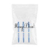 Maxbell 3 Pcs Pro Thread Alloy Re-Grooved Dart Stems Shafts Blue - Aladdin Shoppers