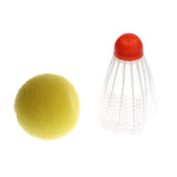 Maxbell Kids Mini Badminton Rackets Balls Set Outdoor Indoor Sport Game Toys Blue - Aladdin Shoppers