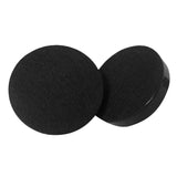 Maxbell Maxbell 2 Pieces Air Hockey Felt Pushers Goalie Handles Paddles Replacement Medium Black