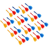 Maxbell 30 Pieces Multicolor Plastic Darts Shaft Flight Combo Set Red Yellow Blue - Aladdin Shoppers