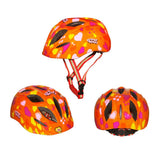 Maxbell Kids Boy Girl Sport Safety Helmet Skating Cycling Scooter Skateboard Orange - Aladdin Shoppers