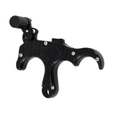 Maxbell Maxbell Aluminium 3 Finger Grip Caliper Arrow Release Aid for Compound Bow Hunting Black