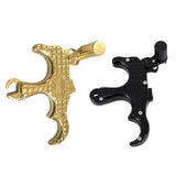 Maxbell Maxbell Aluminium 3 Finger Grip Caliper Arrow Release Aid for Compound Bow Hunting Black
