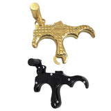 Maxbell Maxbell Aluminium 3 Finger Grip Caliper Arrow Release Aid for Compound Bow Hunting Black