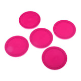 Maxbell 5 Pieces 62mm Air Hockey Replacement Pucks for Full Size Air Hockey Tables Pink - Aladdin Shoppers