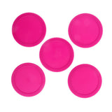 Maxbell 5 Pieces 62mm Air Hockey Replacement Pucks for Full Size Air Hockey Tables Pink - Aladdin Shoppers