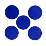 Maxbell 5 Pieces 62mm Air Hockey Replacement Pucks for Full Size Air Hockey Tables Blue - Aladdin Shoppers