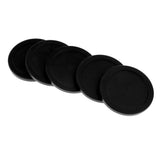 Maxbell 5 Pieces 62mm Air Hockey Replacement Pucks for Full Size Air Hockey Tables Black - Aladdin Shoppers