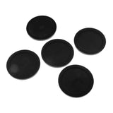 Maxbell 5 Pieces 62mm Air Hockey Replacement Pucks for Full Size Air Hockey Tables Black - Aladdin Shoppers