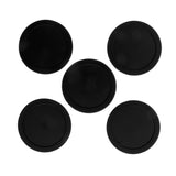 Maxbell 5 Pieces 62mm Air Hockey Replacement Pucks for Full Size Air Hockey Tables Black - Aladdin Shoppers