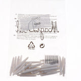 Maxbell 30 Pcs 35mm 2BA Thread Plastic Dart Stems Shafts Soft Tip Darts White - Aladdin Shoppers