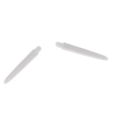 Maxbell 60Pcs 35mm 2BA Thread Plastic Dart Stems Shafts Soft Tip Darts White & Black