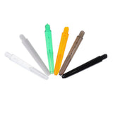 Maxbell 60Pcs 35mm 2BA Thread Plastic Dart Stems Shafts Soft Tip Darts White & Black