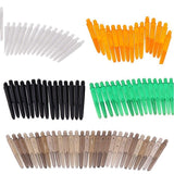 Maxbell 30 Pcs 35mm 2BA Thread Plastic Dart Stems Shafts Soft Tip Darts Colourless - Aladdin Shoppers