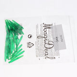 Maxbell 30 Pcs 35mm 2BA Thread Plastic Dart Stems Shafts Soft Tip Darts Green - Aladdin Shoppers