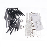 Maxbell 30 Pcs 35mm 2BA Thread Plastic Dart Stems Shafts Soft Tip Darts Black - Aladdin Shoppers