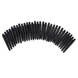 Maxbell 30 Pcs 35mm 2BA Thread Plastic Dart Stems Shafts Soft Tip Darts Black - Aladdin Shoppers