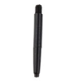Maxbell 60Pcs 35mm 2BA Thread Plastic Dart Stems Shafts Soft Tip Darts White & Black