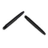 Maxbell 60Pcs 35mm 2BA Thread Plastic Dart Stems Shafts Soft Tip Darts White & Black
