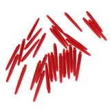 Maxbell 30 Pieces Durable Nylon 2BA Thread Dart Shafts Dart Stems Medium 43mm Red - Aladdin Shoppers