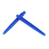 Maxbell 30 Pieces Durable Nylon 2BA Thread Dart Shafts Dart Stems Medium 43mm Blue - Aladdin Shoppers