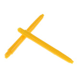 Maxbell Maxbell 30 Pieces Universal Plastic 2BA Dart Shafts Replacement Dart Stems Yellow