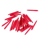 Maxbell 30 Pieces Universal Plastic 2BA Dart Shafts Replacement Dart Stems Red - Aladdin Shoppers