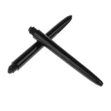 Maxbell 30 Pieces Universal Plastic 2BA Dart Shafts Replacement Dart Stems Black - Aladdin Shoppers
