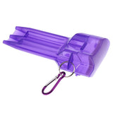 Maxbell Portable Plastic Dart Box Dart Case Dart Storage Box with Lock Buckle Purple - Aladdin Shoppers