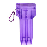 Maxbell Portable Plastic Dart Box Dart Case Dart Storage Box with Lock Buckle Purple - Aladdin Shoppers
